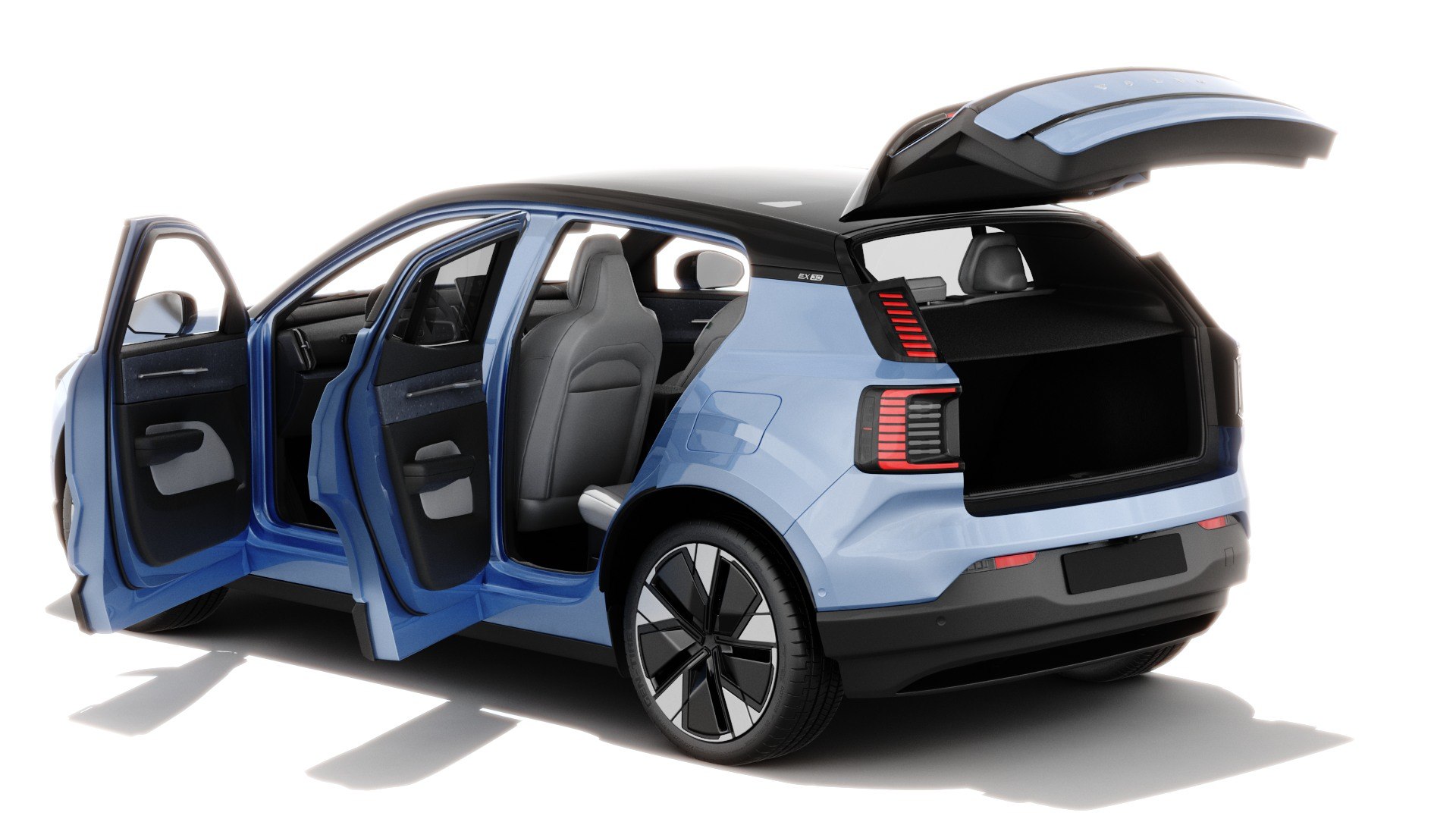 Volvo EX30 2024 With Interior 3D Model - TurboSquid 2218681