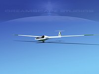 Glaser Dirks DG200 15Mtr Sailplane V06