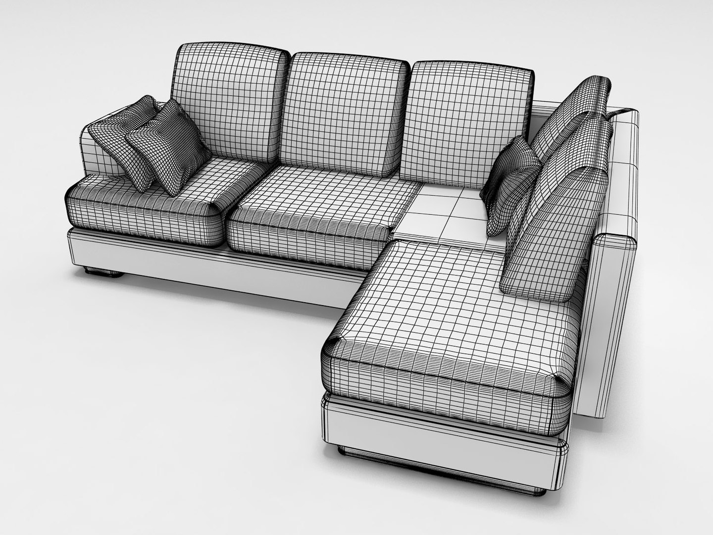 divan sofa 3d model