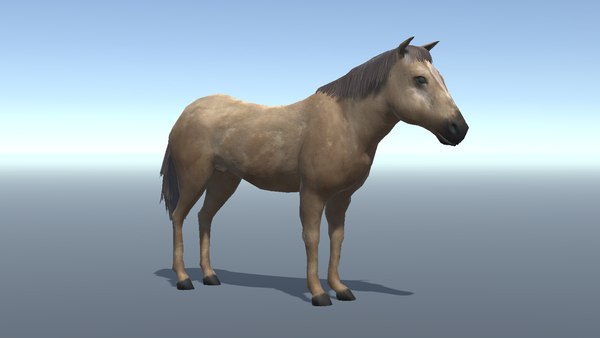 Cavalo marrom Lowpoly animado para jogos VR AR Modelo 3D - TurboSquid  2057665