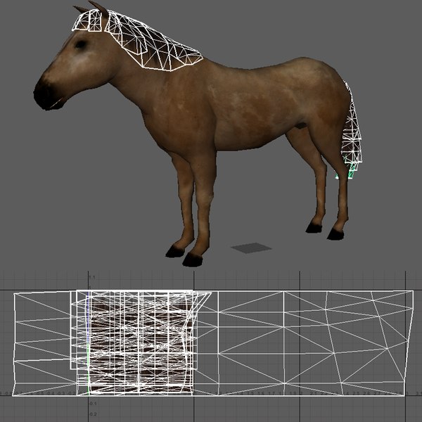 Cavalo estilizado Lowpoly animado para jogos VR AR Modelo 3D - TurboSquid  2059450