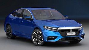 3D honda insight 2019 interior model