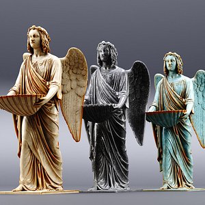 Angel Sculpture model