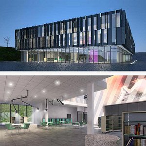 3D Cultural Center Building