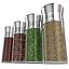 Spice Bottles Set 2