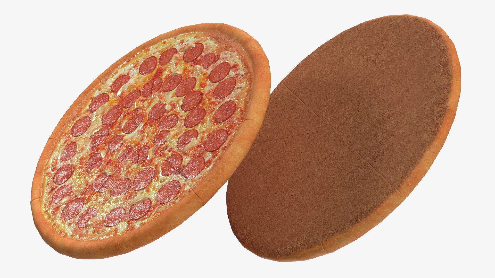 3D Pepperoni Pizza - TurboSquid 2223886