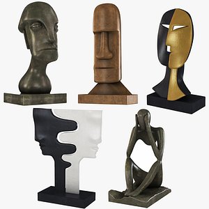 Abstract Sculpture Collection  5 3D model