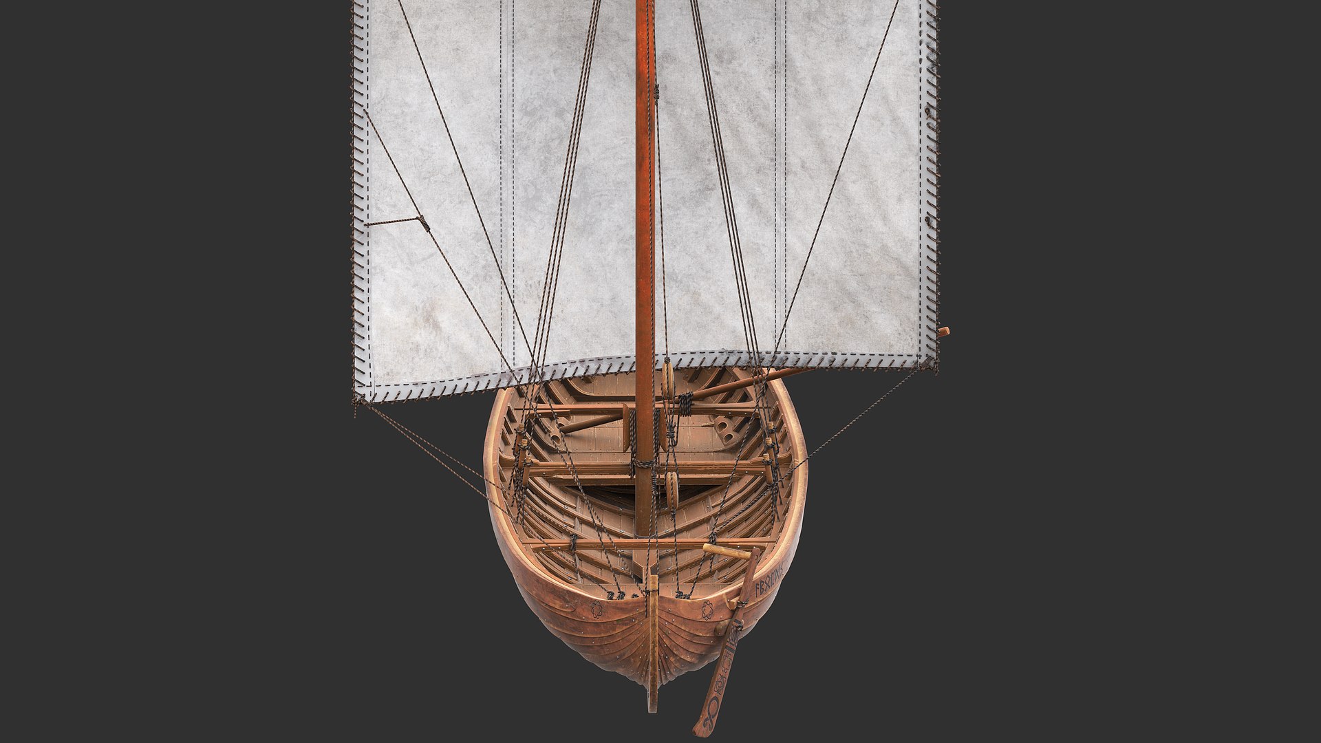 Viking Knarr 3D Model - TurboSquid 2312541