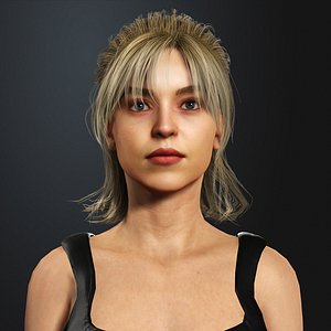 3D Sydney Sweeney Character model