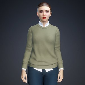 Realistic Woman 3D
