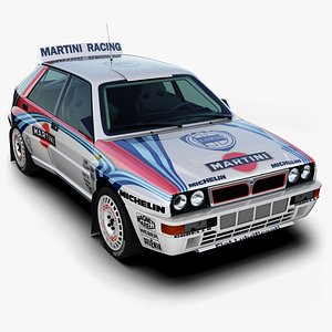 Lancia Delta Rally Car