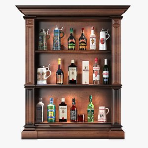 Bar Bottles Set