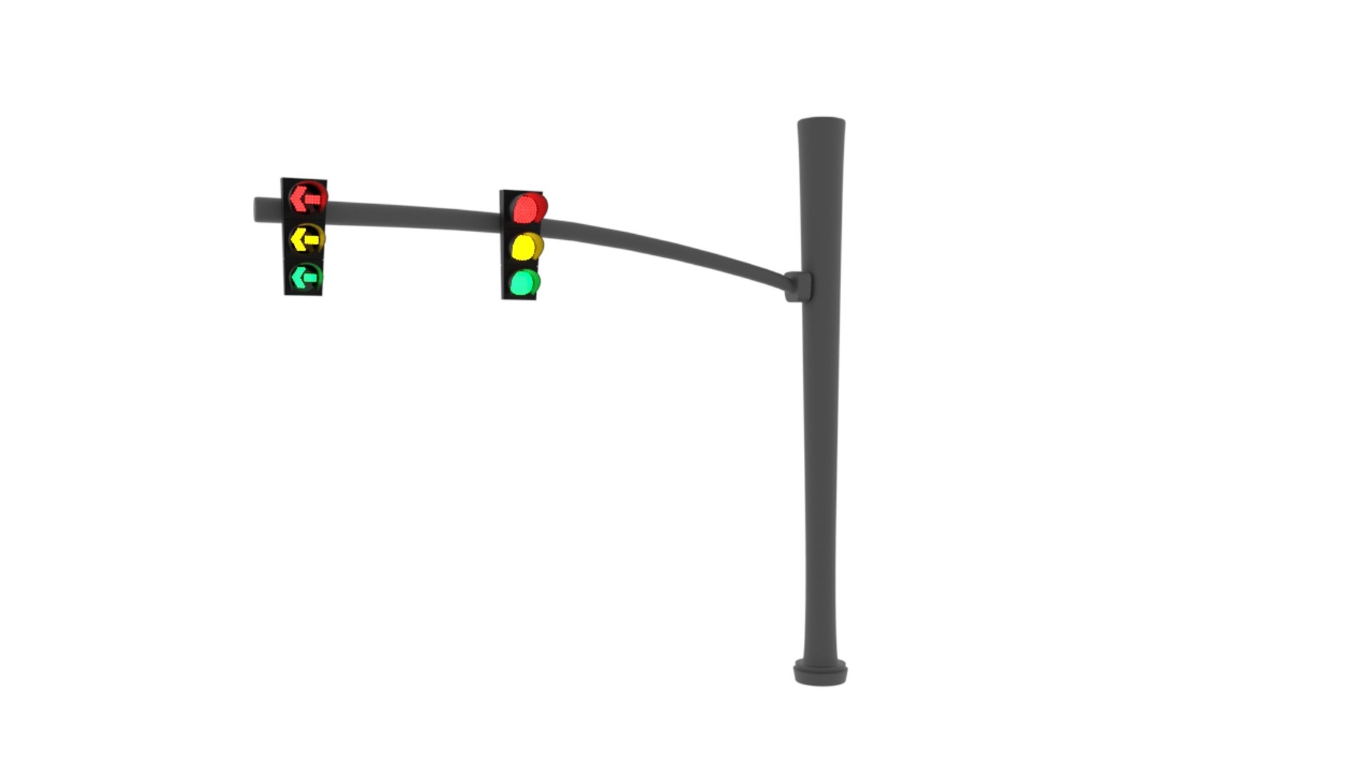 Traffic Light 3D Model - TurboSquid 1397067