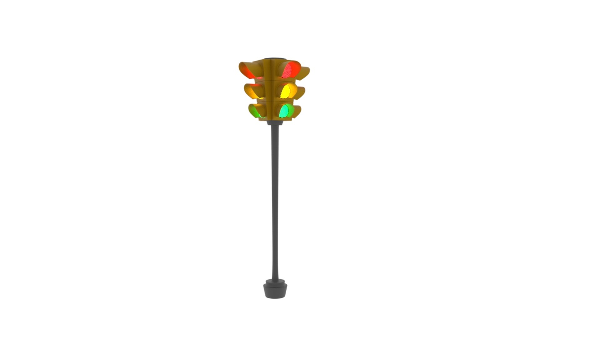 Traffic Light 3D Model - TurboSquid 1397067