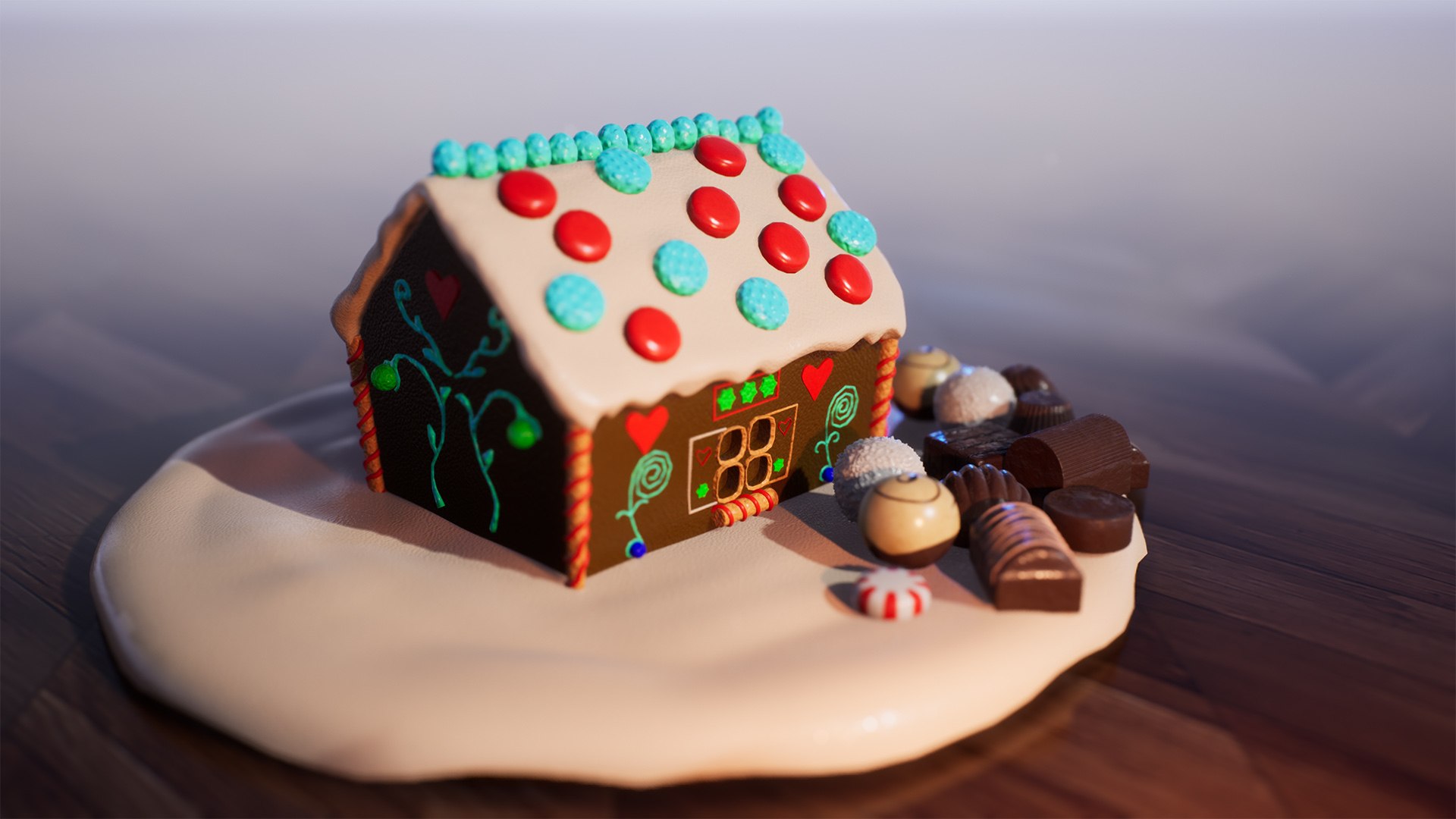 Christmas Sweets 10 Assets 3D model - TurboSquid 2109130