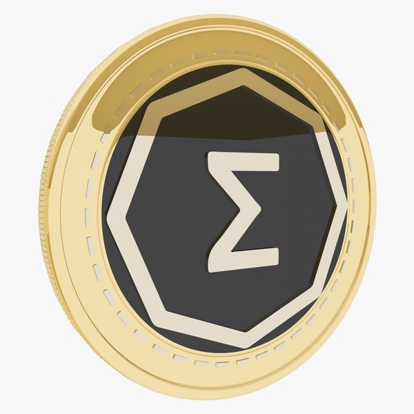 3D ERGO Cryptocurrency Gold Coin
