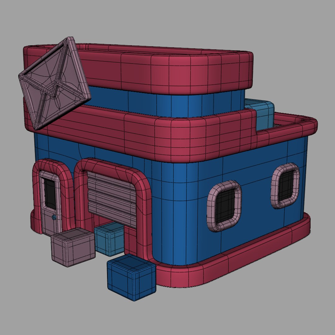 3D Post Office 02 Model - TurboSquid 1761642
