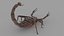 3D SCORPION 3D MODEL REALTIME