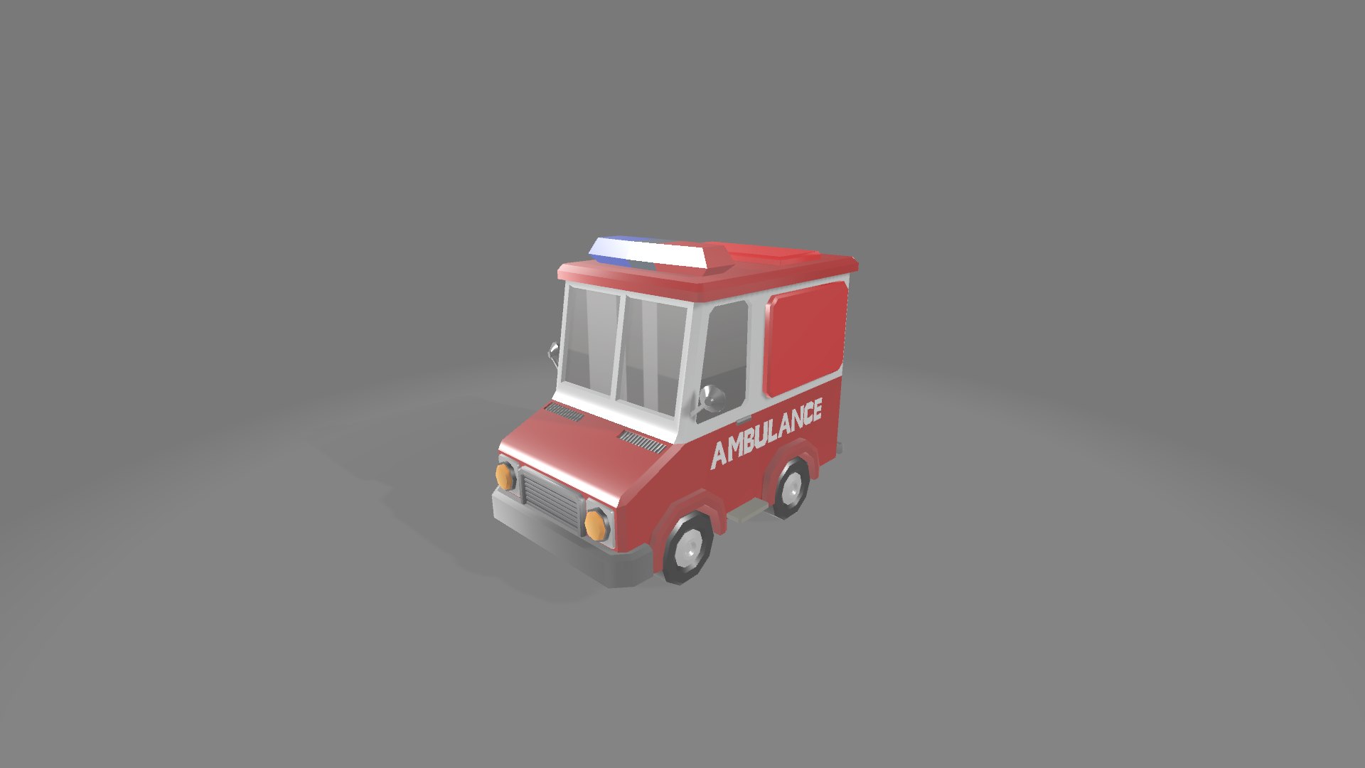 Low Poly cartoon cars model https://p.turbosquid.com/ts-thumb/IH/Al6c1v/14/ambulance1/png/1739714497/1920x1080/fit_q87/acceeef8554690124dad0dfd36f725712f371b00/ambulance1.jpg