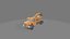Samochody z kreskówek Low Poly