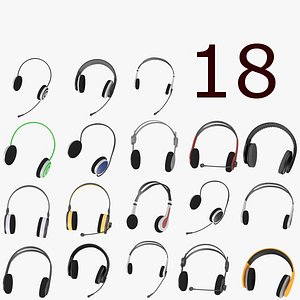 headphones set -18 models