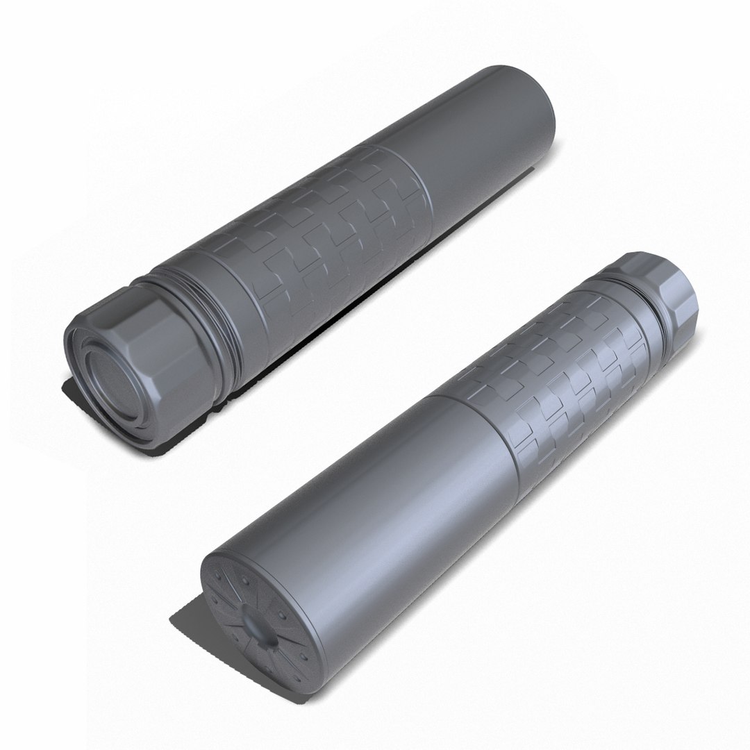 3D suppressor weapon model https://p.turbosquid.com/ts-thumb/IH/FckmtU/2p75bVY9/saker_05/jpg/1567004324/1920x1080/fit_q87/9e9341b91dbe1cc9d8f9cca06dfe5e73caa15f88/saker_05.jpg