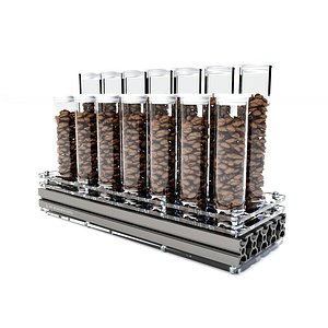 3D Coffee Bean Display 02 CM013
