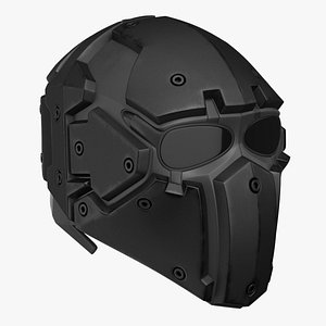 Kevlar Tactical Mask Black