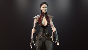 3D model 3D model Woman Warrior