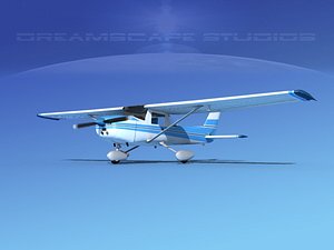 cessna 150 commuter 3d dxf