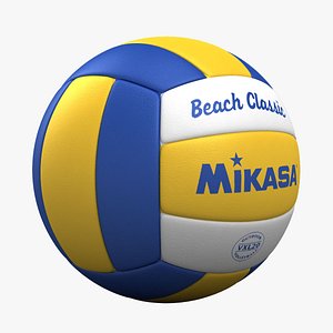 3d model ball volley volleyball