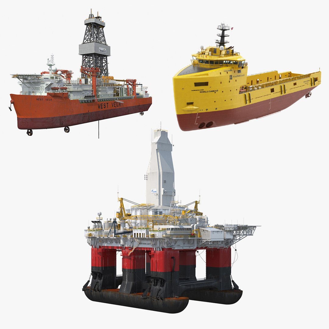 Industrial Site Collection 3D model preview