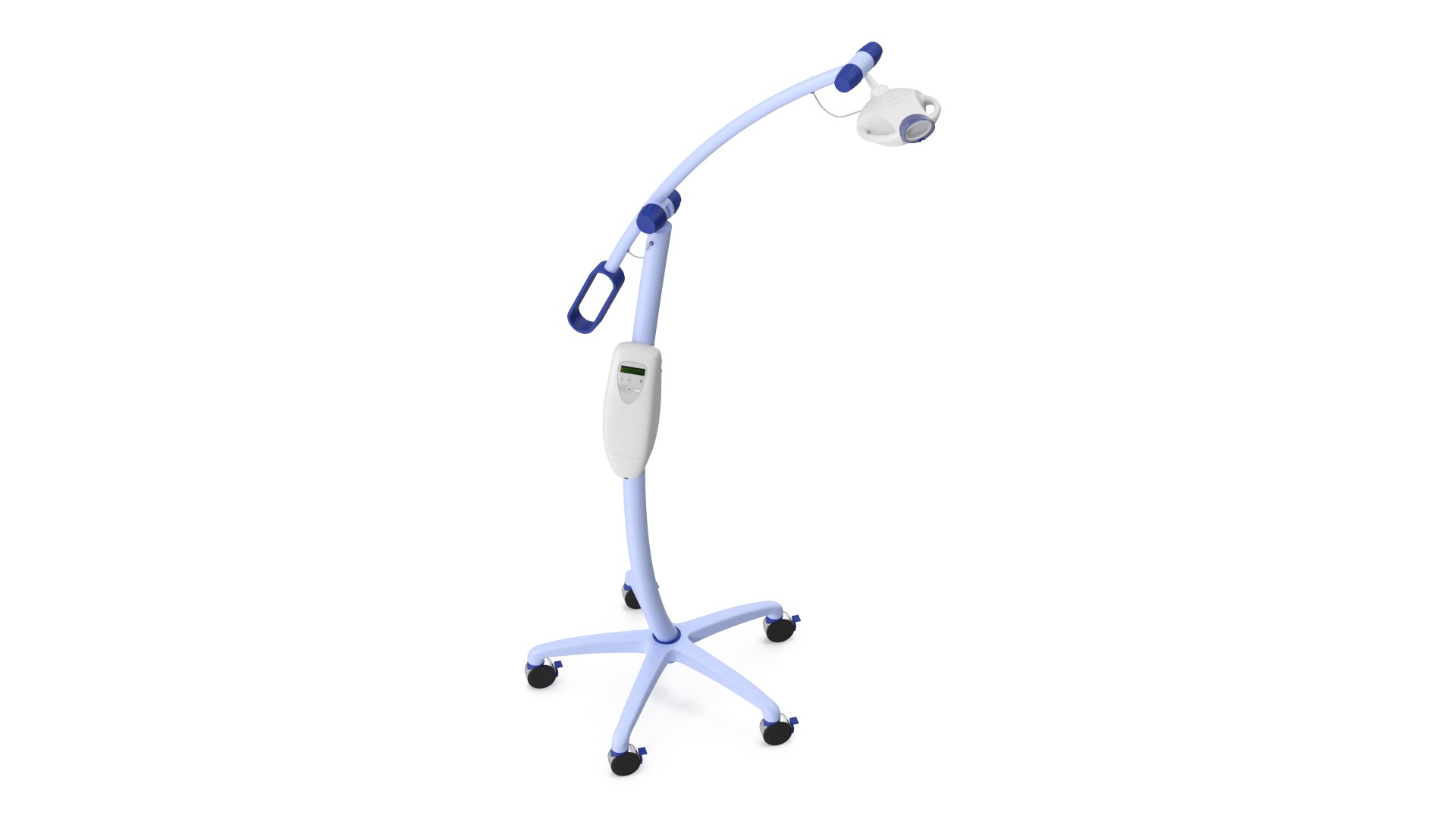 Dental Mobile Teeth Whitening Lamp 3D model preview