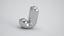 J Balloon Silver