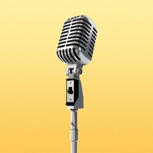 old microphone