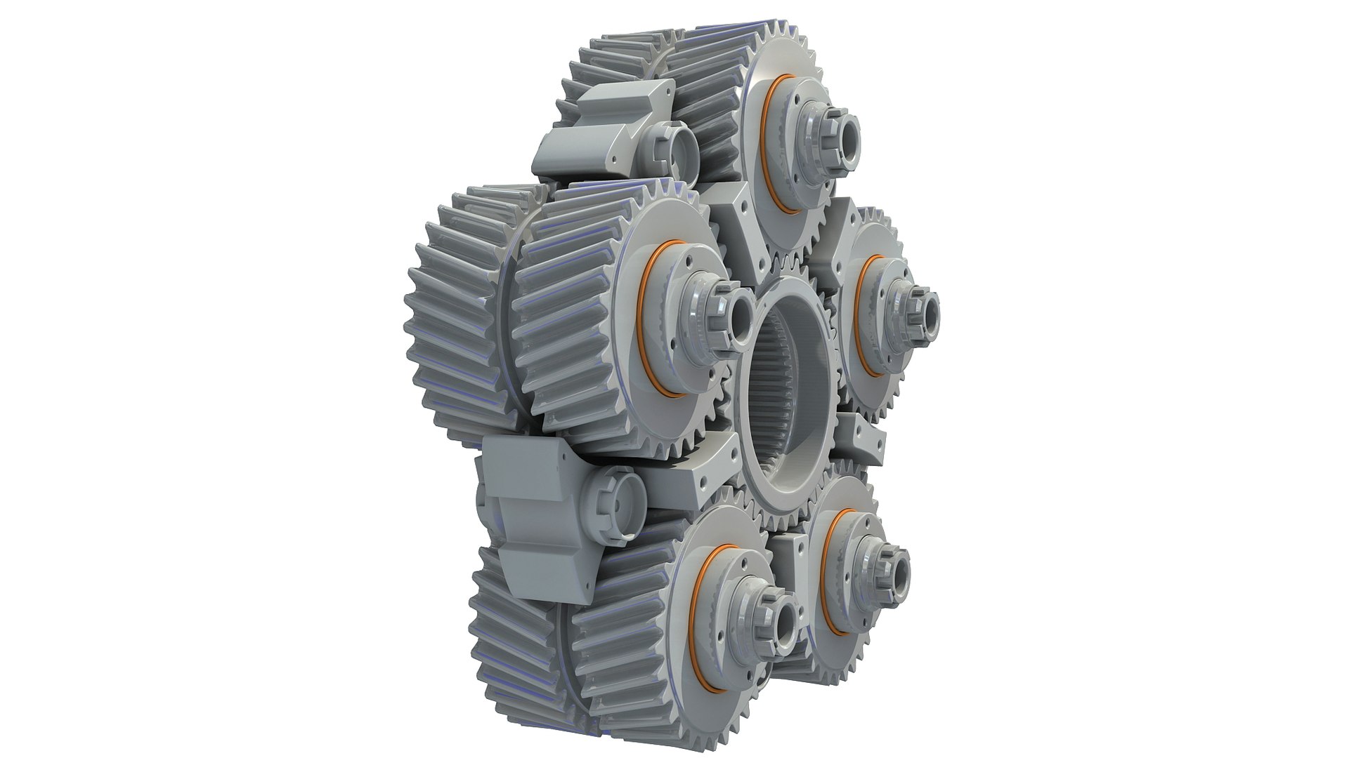 Aircraft engine turbine 3D model - TurboSquid 1513278