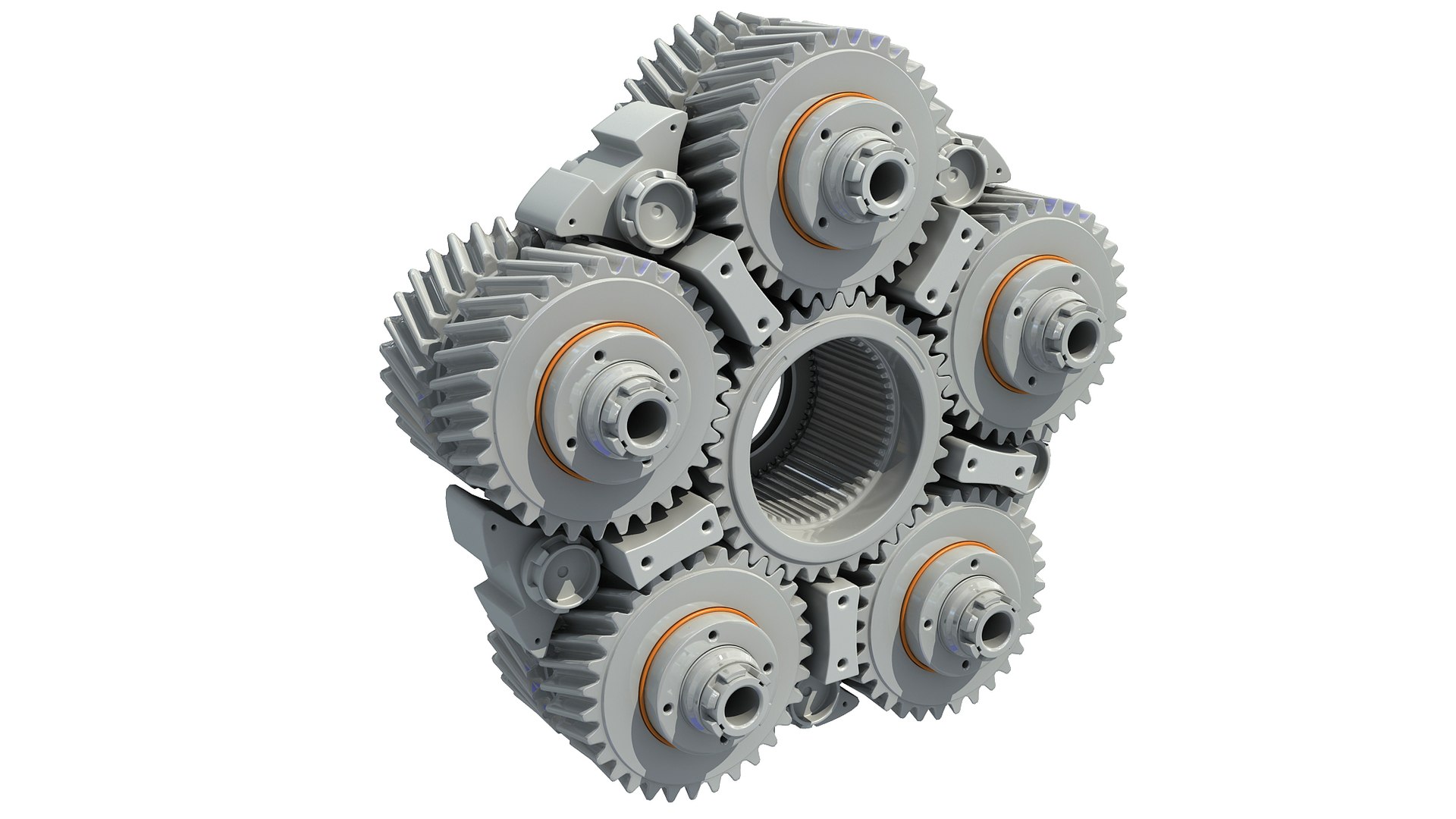 Aircraft engine turbine 3D model - TurboSquid 1513278