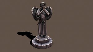 Statue holy kid