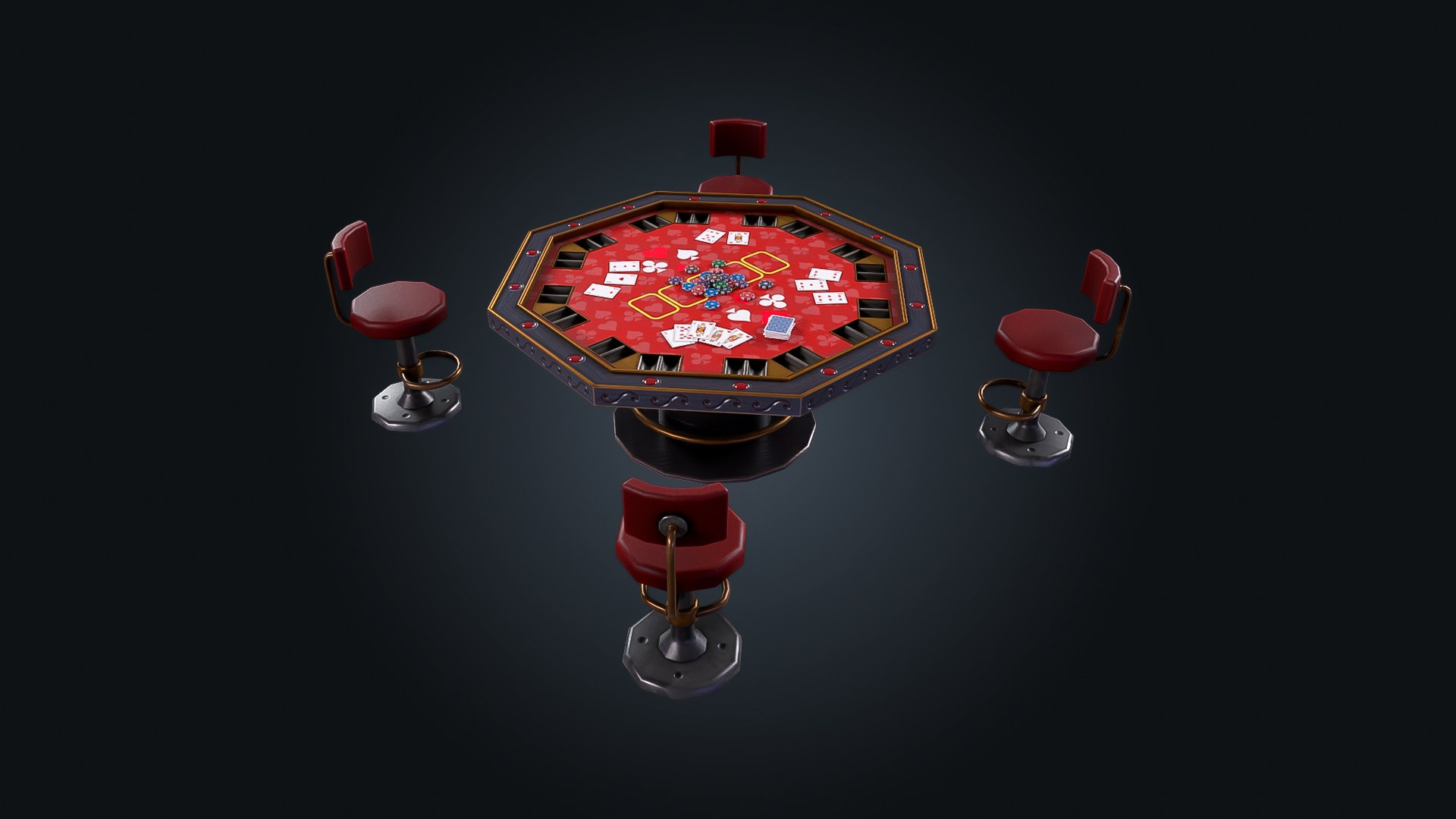 Poker Table model https://p.turbosquid.com/ts-thumb/IH/fL5hX0/3q/img_6/jpg/1769437364/1920x1080/fit_q87/567ead3d9ce1b94a3580dcb35388bd2d805dc261/img_6.jpg