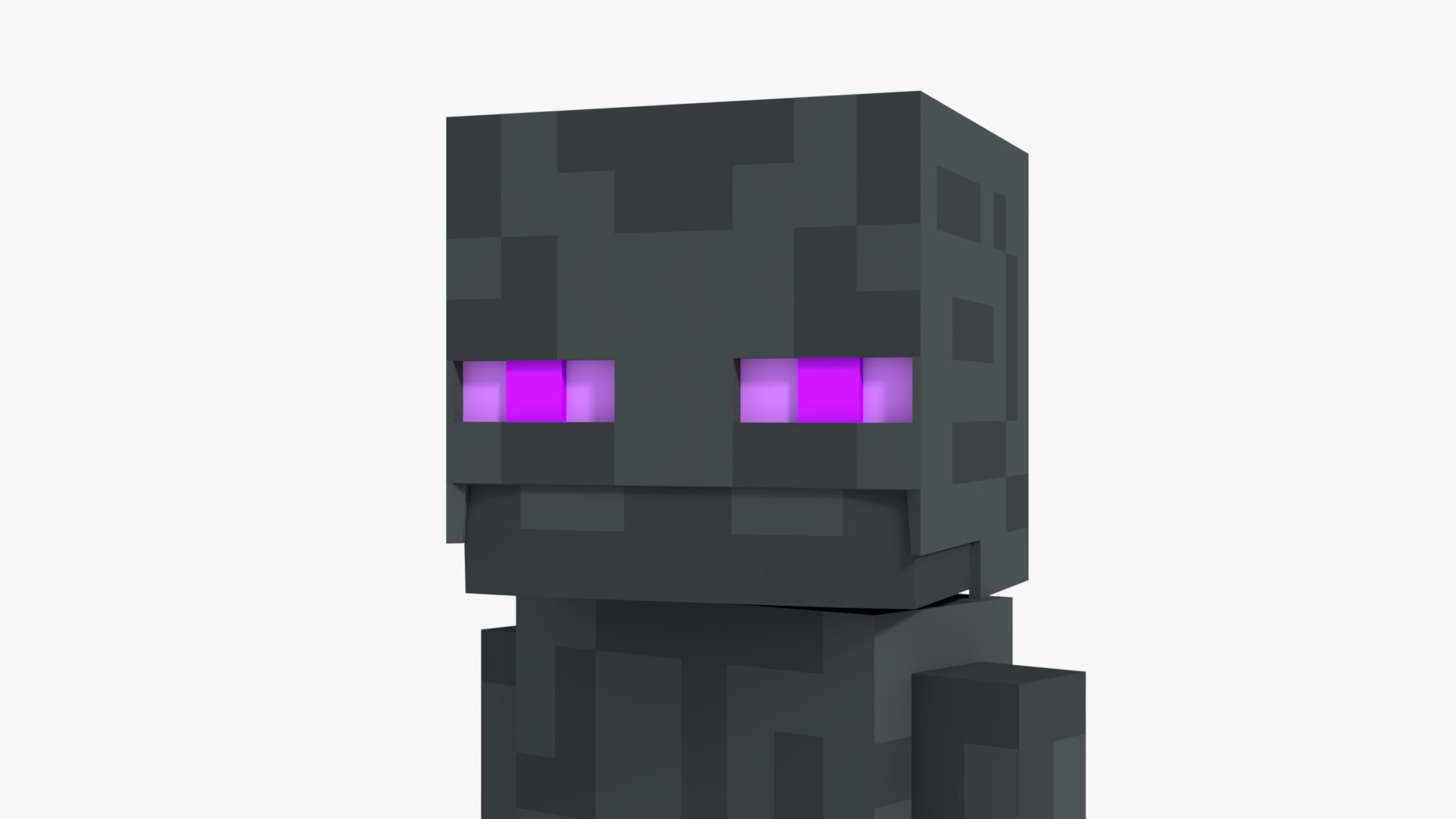 3D Model: Minecraft EnderMan ~ Buy Now #90659393