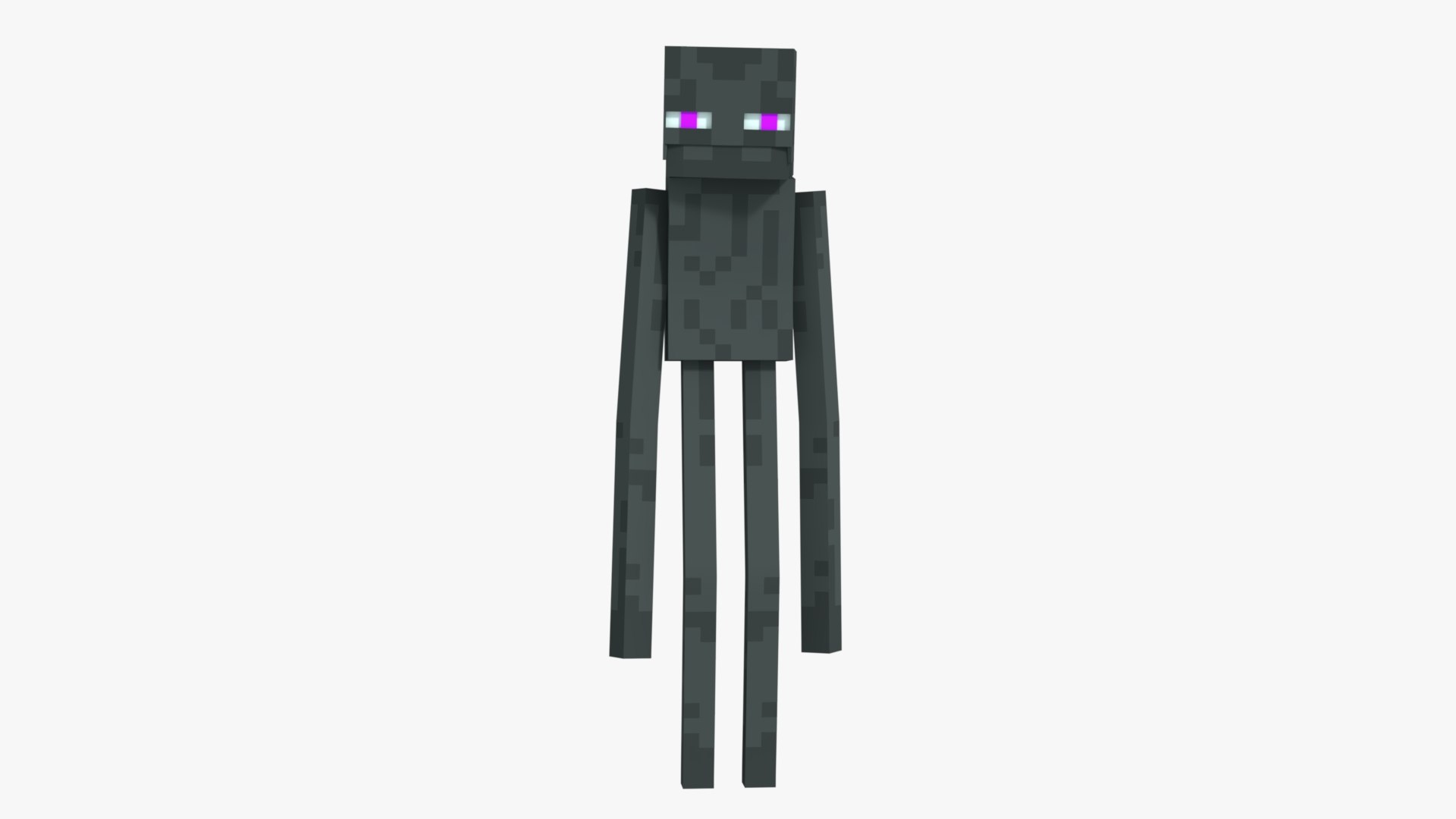 3D Minecraft Enderman - TurboSquid 1855140