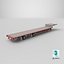 Drop Deck Semi-Trailer - PBR LODs