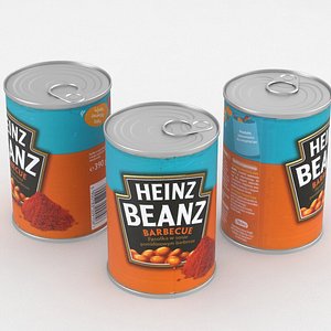 Heinz Beanz Barbecue Food Can 390g