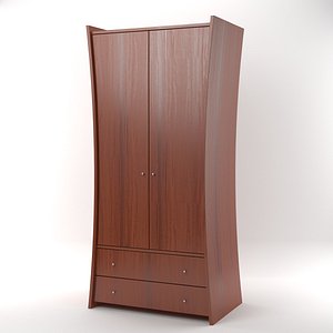 Wardrobe Mahogany