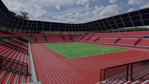 3D Olympic Stadium model