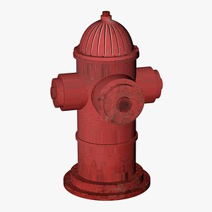 3D Fire Hydrant