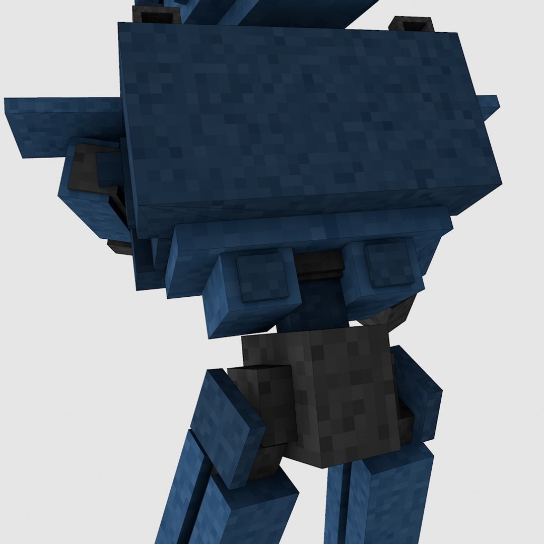 Chappie Minecraft C4d
