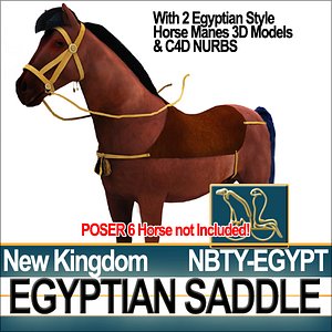 ancient egypt horse new 3d 3ds