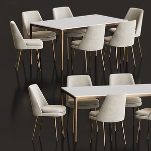 dining set 85 3D model