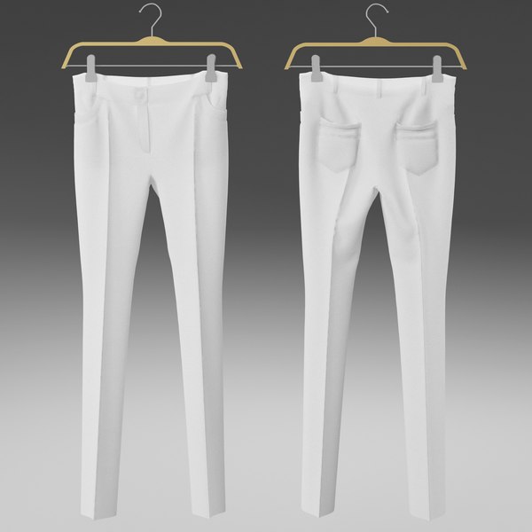 3d woman clothes hangers model